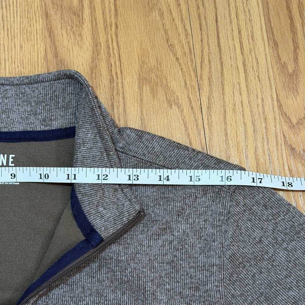 Rhone Commuter 1/4 Zip Sweater Men's M Gray Performance Golf Hiking - Picture 5 of 9